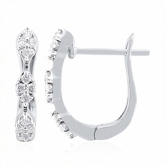 SI1 (G) Brillant-Goldohrringe (Annette)