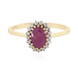 Bague en or et Rubis