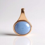 Ciondolo in argento con Opale Blu (KM by Juwelo)