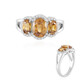 Anello in argento con Zircone Mandarino