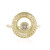 Gouden ring met een I2 Champagne Diamant (Ornaments by de Melo)
