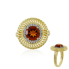 Gouden ring met een Madeira citrien (Ornaments by de Melo)