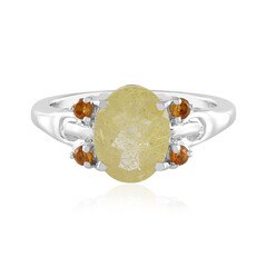 Anello in argento con Quarzo Rutilato