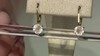 Pendientes en plata con Cuarzo rosa