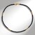 Collana in argento con Spinello Nero