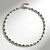 Collana in argento con Ematite Verde