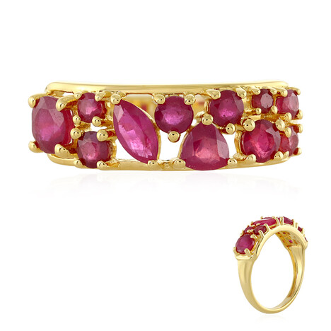 Madagascar Ruby Silver Ring