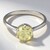 Anello in argento con Pietra del Sole Argentata
