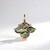 Ciondolo in argento con Labradorite Verde Maniry (KM by Juwelo)