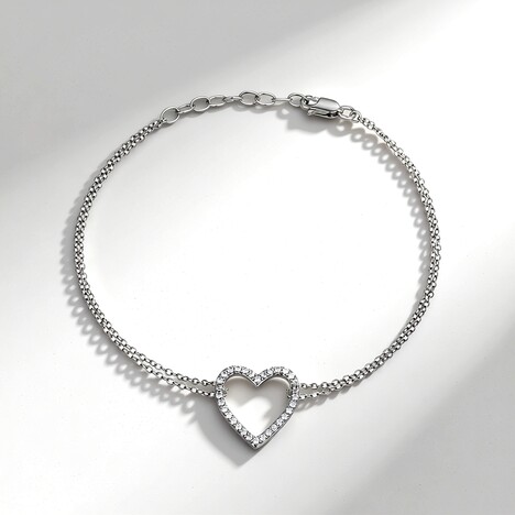 Bracciale in argento con Zircone