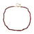 Collana in argento con Granato Mozambico (Adela Silber)