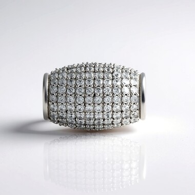 Ciondolo in argento con Zircone (MONOSONO COLLECTION)