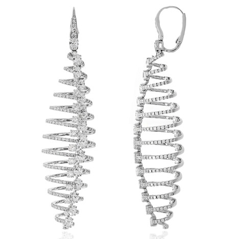 SI1 (H) Brillant-Goldohrringe (de Melo)