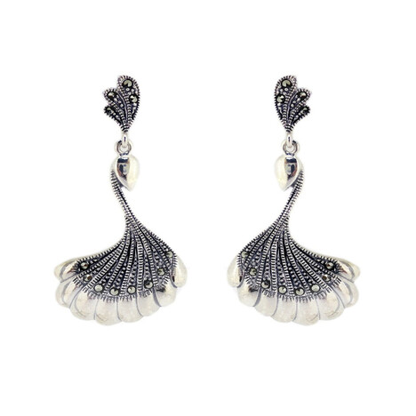 Marcasite Silver Earrings