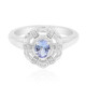 Anello in argento con Tanzanite (non riscaldata)