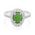 Imperial Chrysoprase Silver Ring