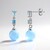 Orecchini in argento con Quarzo Azzurro