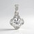 Ciondolo in argento con Zircone