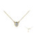 18K SI1 (G) Diamond Gold Necklace (Annette)