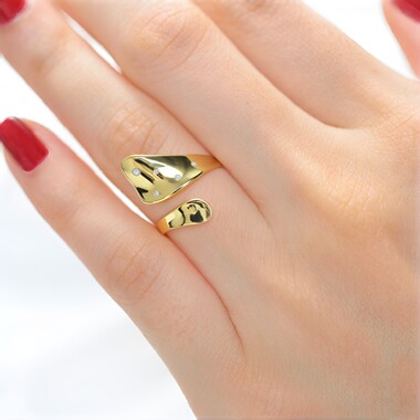 Bague en argent et Diamant SI1 (G) (Annette)
