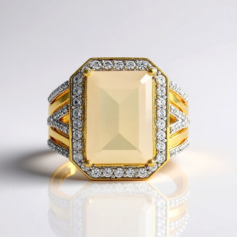 Anello in argento con Opale di Welo