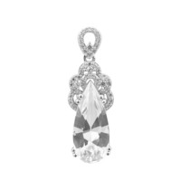 Pendentif en argent et Danburite