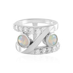 Anillo en plata con Ópalo de Welo (de Melo Essence)