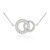Collier en argent et Zircon
