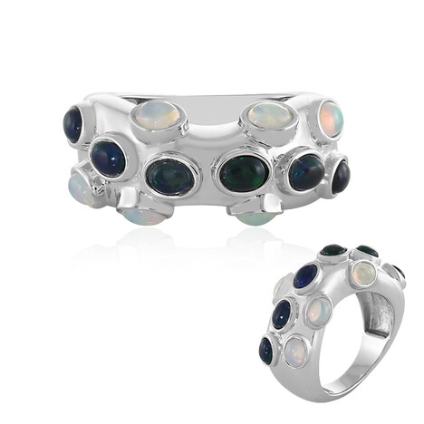 Opal-Silberring (SAELOCANA)