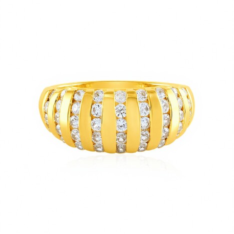 Bague en argent et Zircon (de Melo Essence)