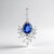 Ciondolo in argento con Cianite del Nepal