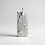 Ciondolo in argento con Zircone (MONOSONO COLLECTION)