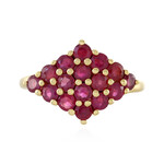 Madagaskar-Rubin-Silberring