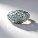 Anello in argento con Zircone Ratanakiri