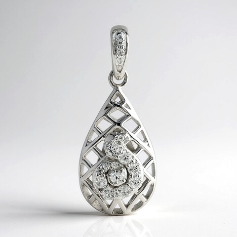 Ciondolo in argento con Zircone (Remy Rotenier)