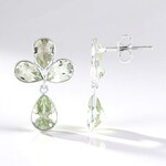 Orecchini in argento con Ametista Verde