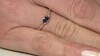 Gouden ring met een Blauwe Ceylon saffier (CIRARI)