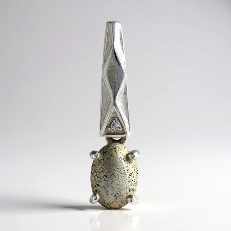 Ciondolo in argento con Labradorite