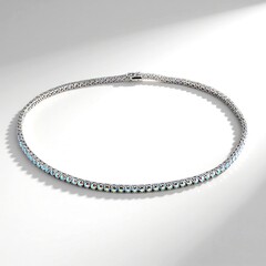 Collana in argento con Quarzo Moonlight