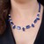 Collar en plata con Cianita de Nepal