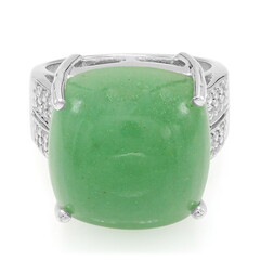 Bague en argent et Aventurine