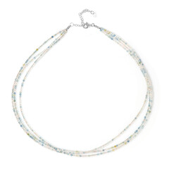 Collar en plata con Berilo fantasía