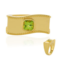 Peridot-Silberring (MONOSONO COLLECTION)