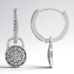 Orecchini in argento con Zircone