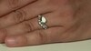 Anillo en plata con Ópalo blanco