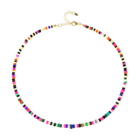 Collar en plata con Ópalo de Etiopía