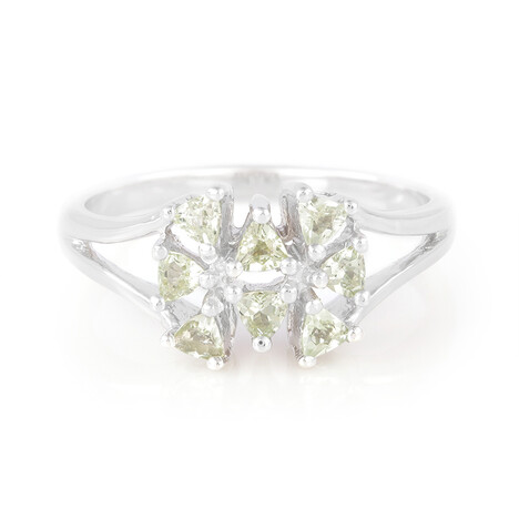 Anello in argento con Tormalina Cuprian