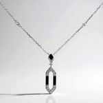Collana in oro con Onice Nero (CIRARI)