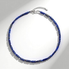 Collana in argento con Sodalite