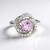 Anello in argento con Kunzite
